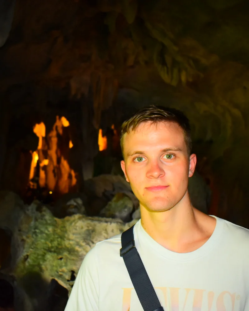 Lukas Alberts, frilansande webbutvecklare i Malmö