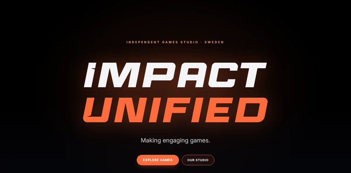 Impact Unified startsida