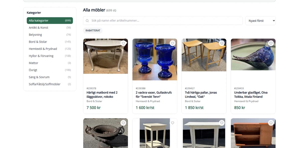 ReFurn startsida